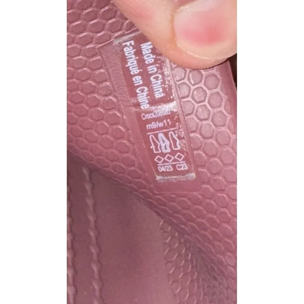 Crocs x Salehe Bembury Pollex Slide Mens Sandals Flip Flops Size 9 Huckle - Picture 8 of 8